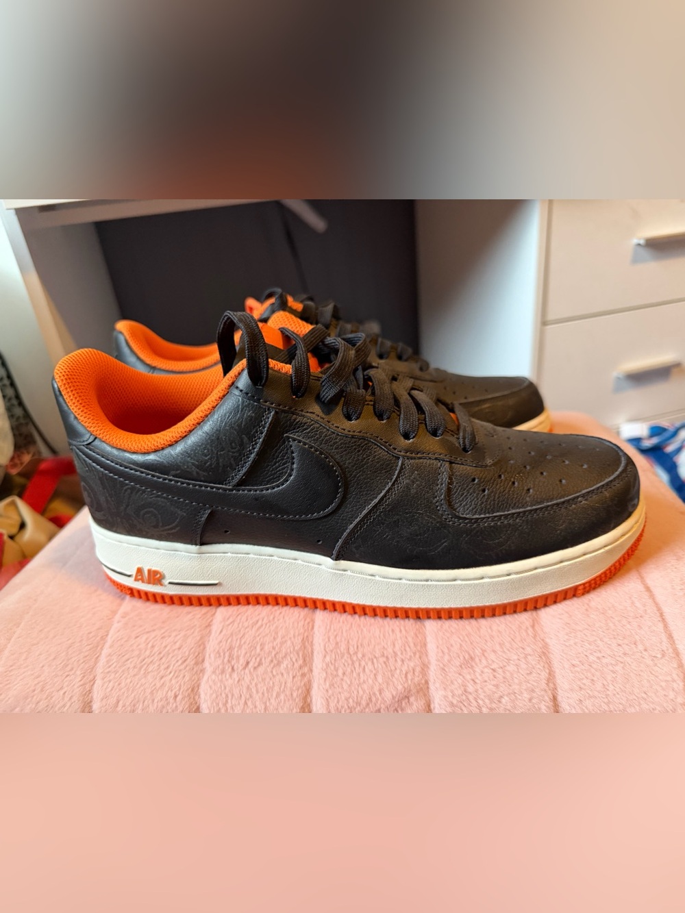 Men's Nike Air Force 1 Low Halloween 2021 Premium Sneakers Size 8.5 New